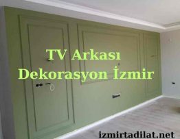 TV Arkası Dekorasyon İzmir