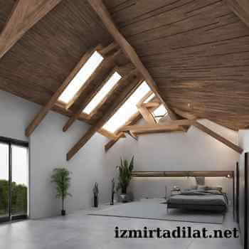 tahta çatı örneği
