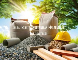 Kaba İnşaatta Kullanılan Malzemeler ve Fiyatları