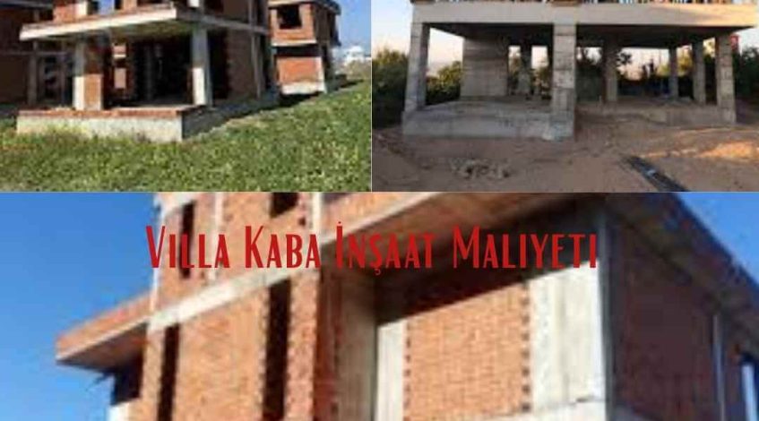 Villa Kaba İnşaat Maliyeti blog kapak görsel