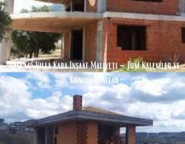 190 m² Villa Kaba İnşaat Maliyeti 2025 – Tüm Kalemler ve Güncel Fiyatlar